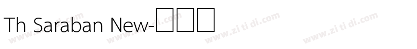 Th Saraban New字体转换